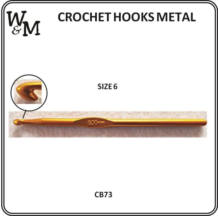 Crochet hook 6 CB73 - Disc