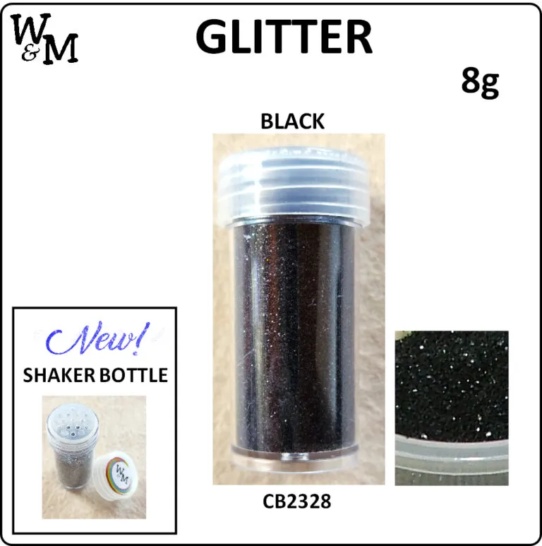 Disc - Glitter Black 8g