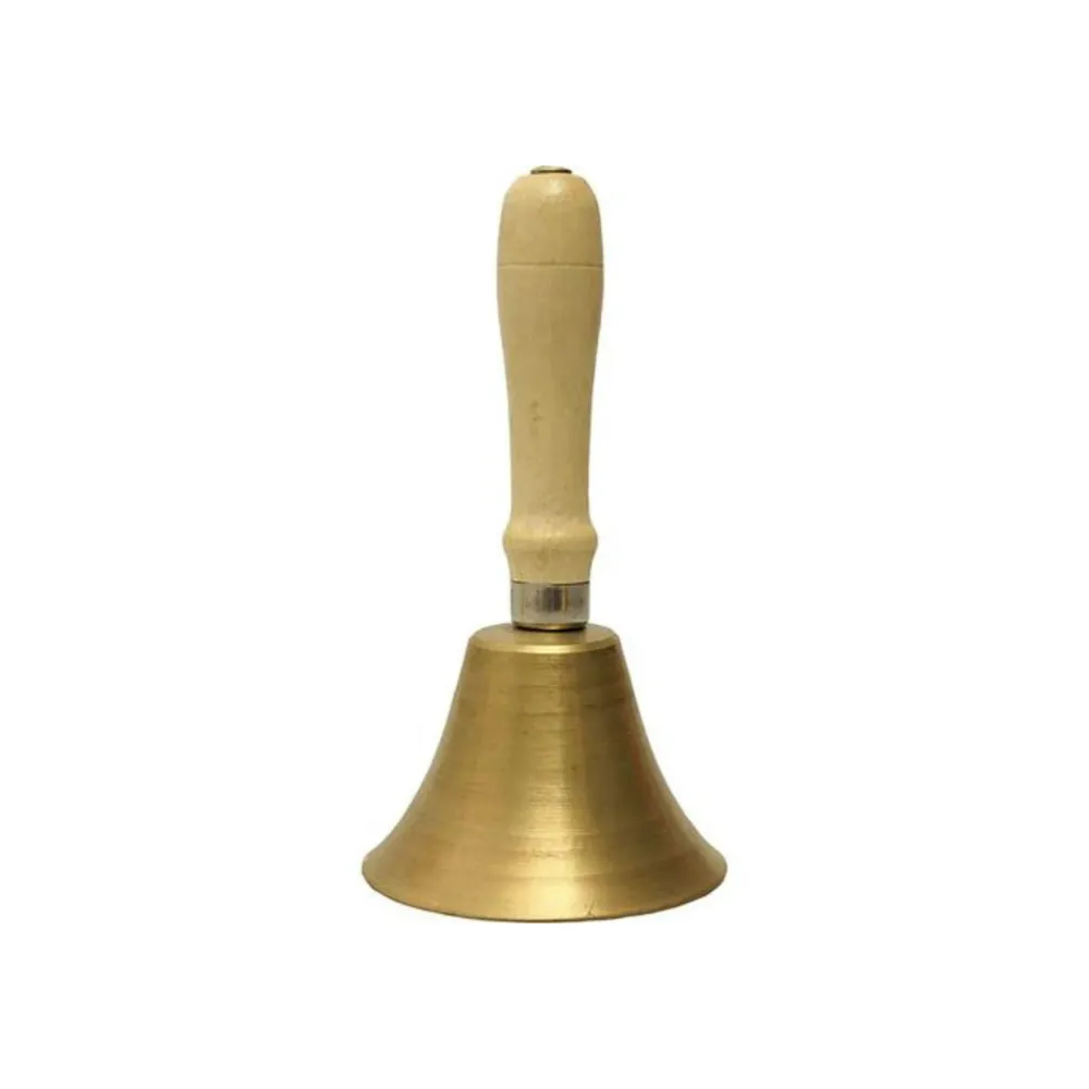 [0116007749002242] School Bell Brass 34cm x 17cm