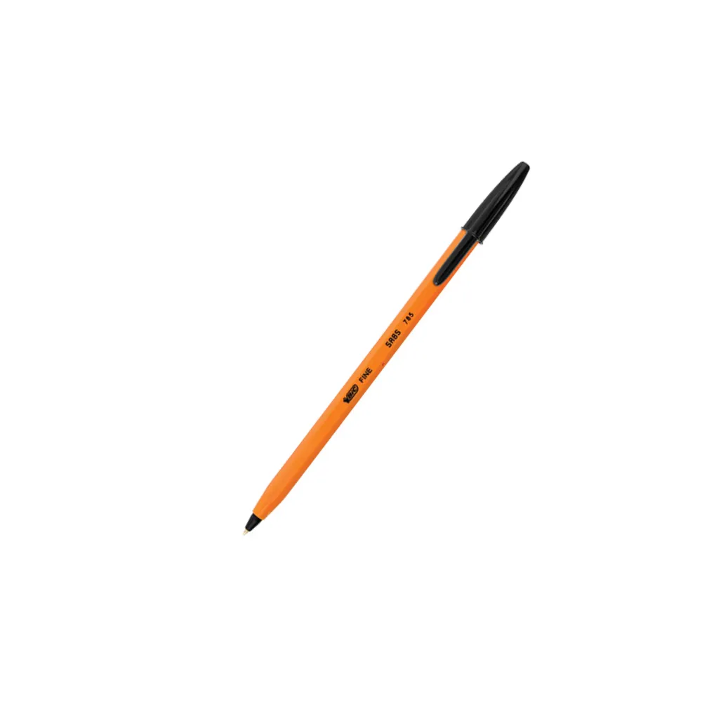 Pen Bic Orange Fine Black Single