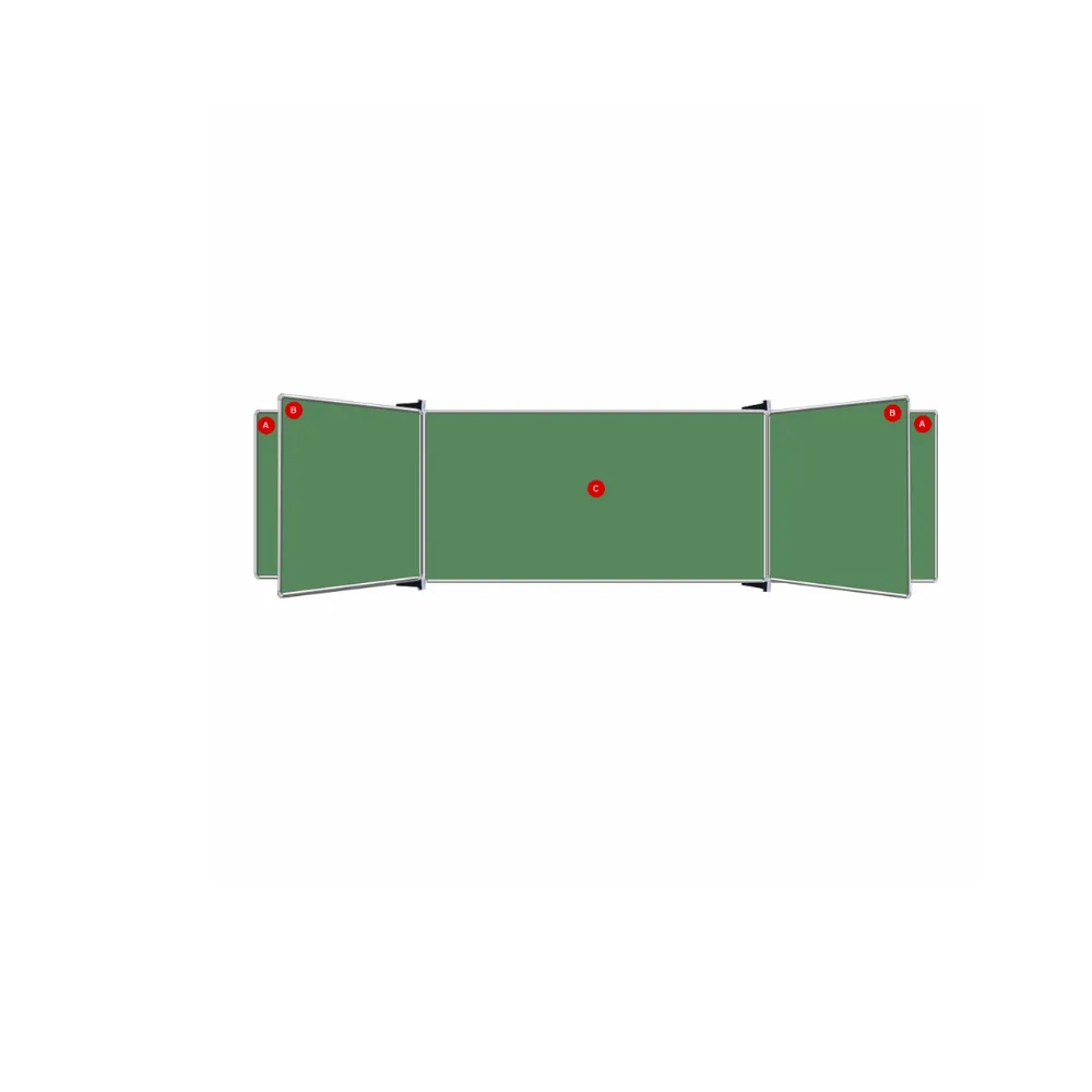 Educational Magnetic Chalkboard (2420x1220-Centre Panel-Option C) - Parrot