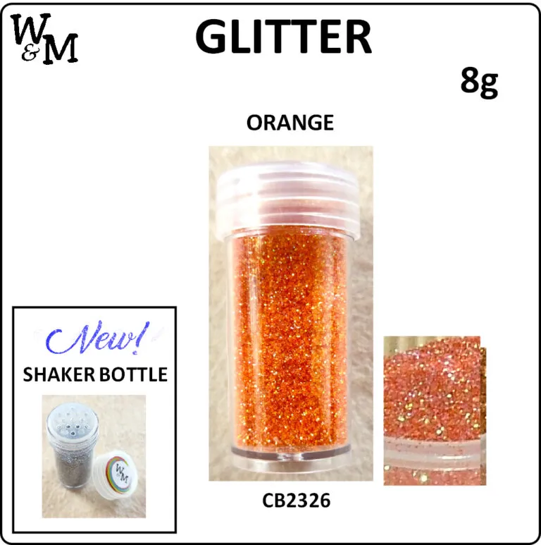 Glitter Orange 8g - Disc