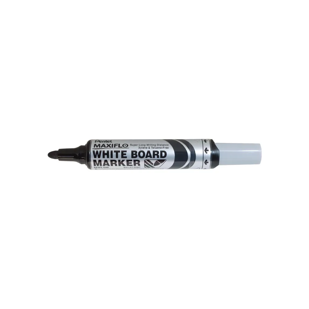 [3474374500010] Marker Whiteboard Black Bullet MWLA-C - Maxiflo 