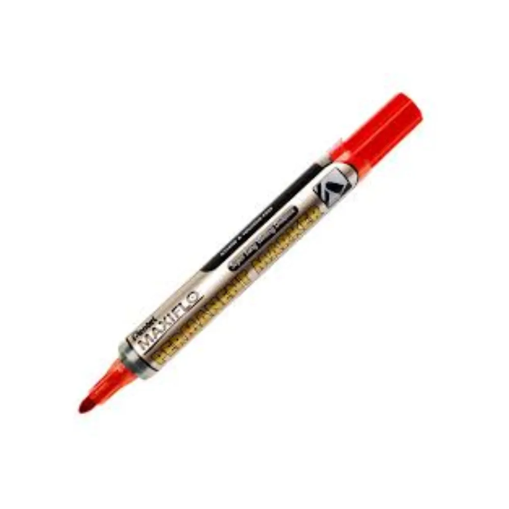 Marker Permanent Red NLF50-B - Maxiflo