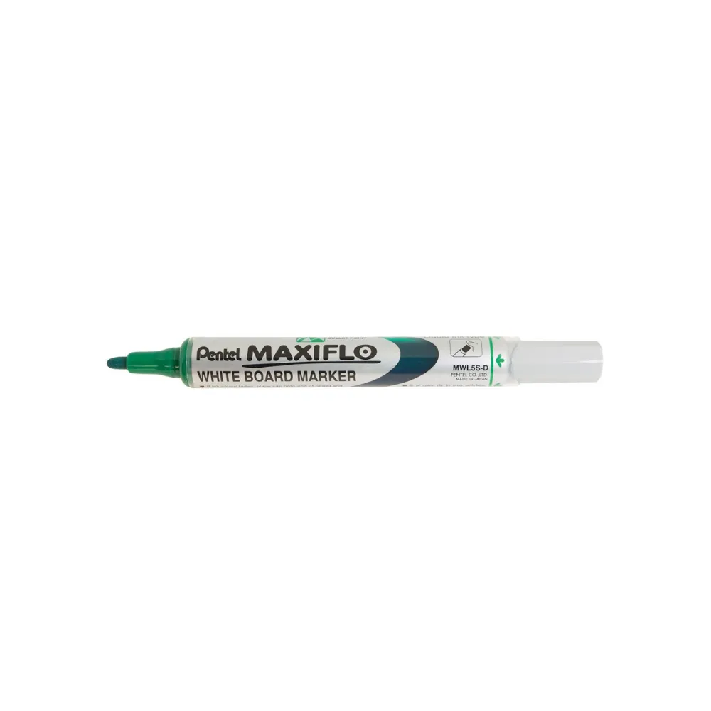 Marker Whiteboard Green MWL5S-D - Maxiflo 