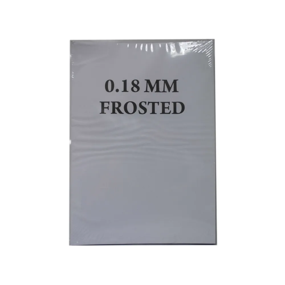 Binding Covers A4 Frosted Clear 100`s - Nexx