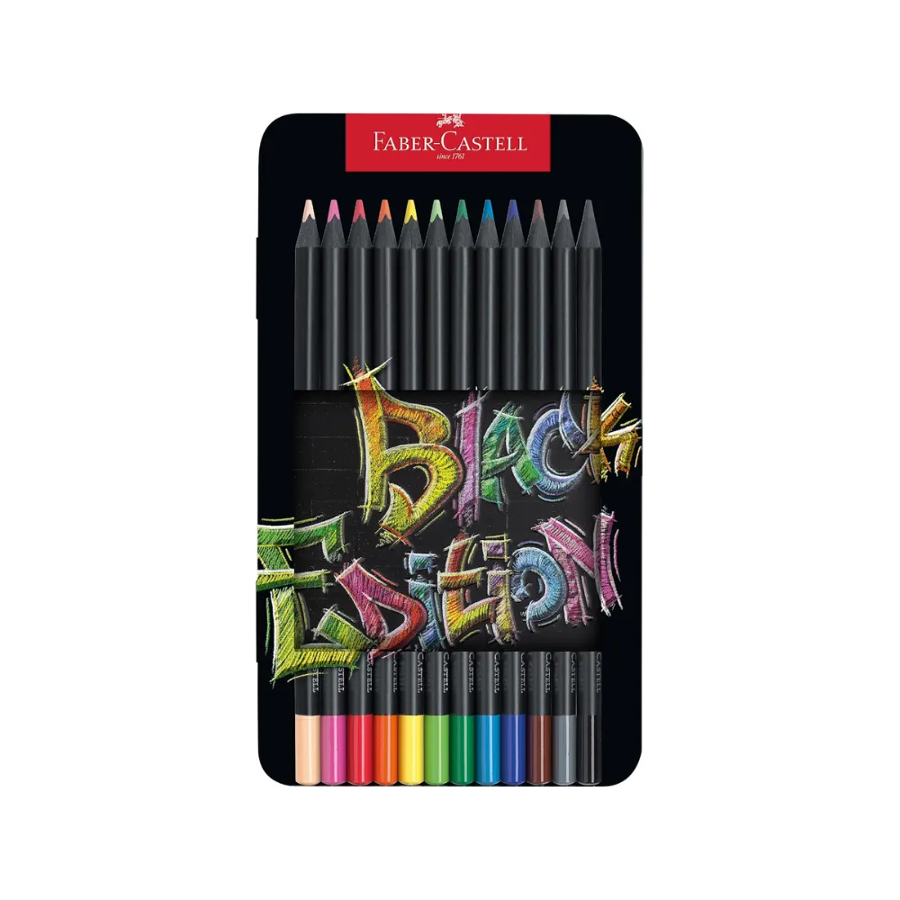 Pencil Black Edition 12`s - Faber Castell