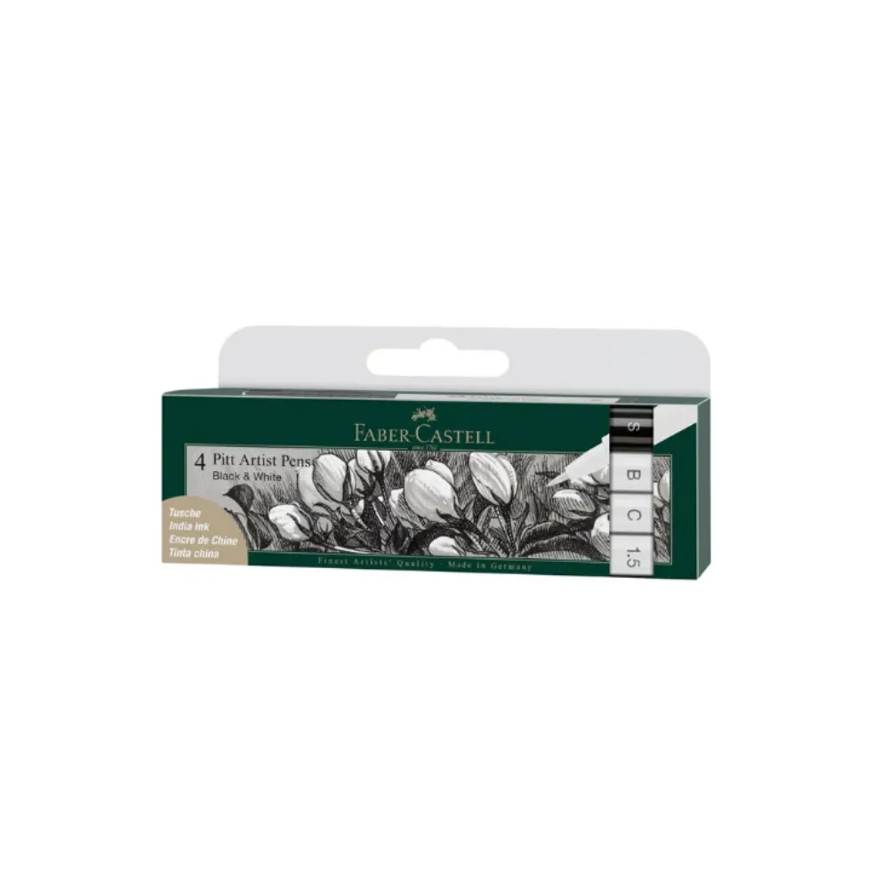 [4005401675044] Pens 4 Pitt Artist Calligraphy Set - Faber-Castell B