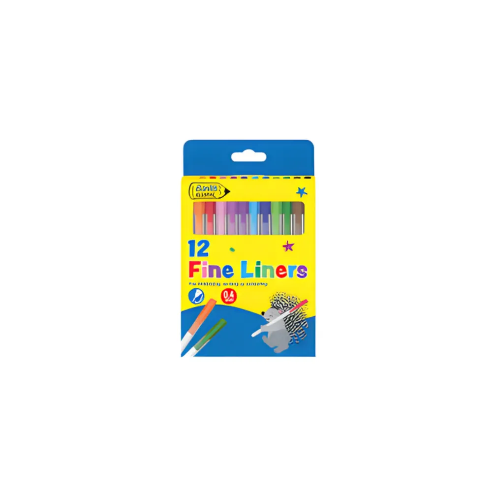 Fibre Tip Pen -12`s - Bantex