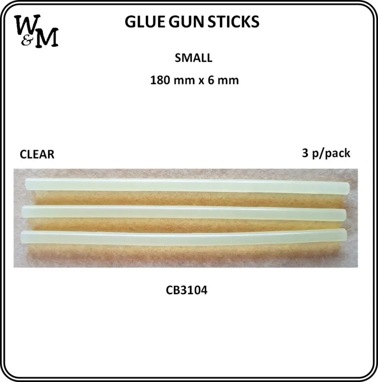 Glue Gun Stick Small 3`s Wilson