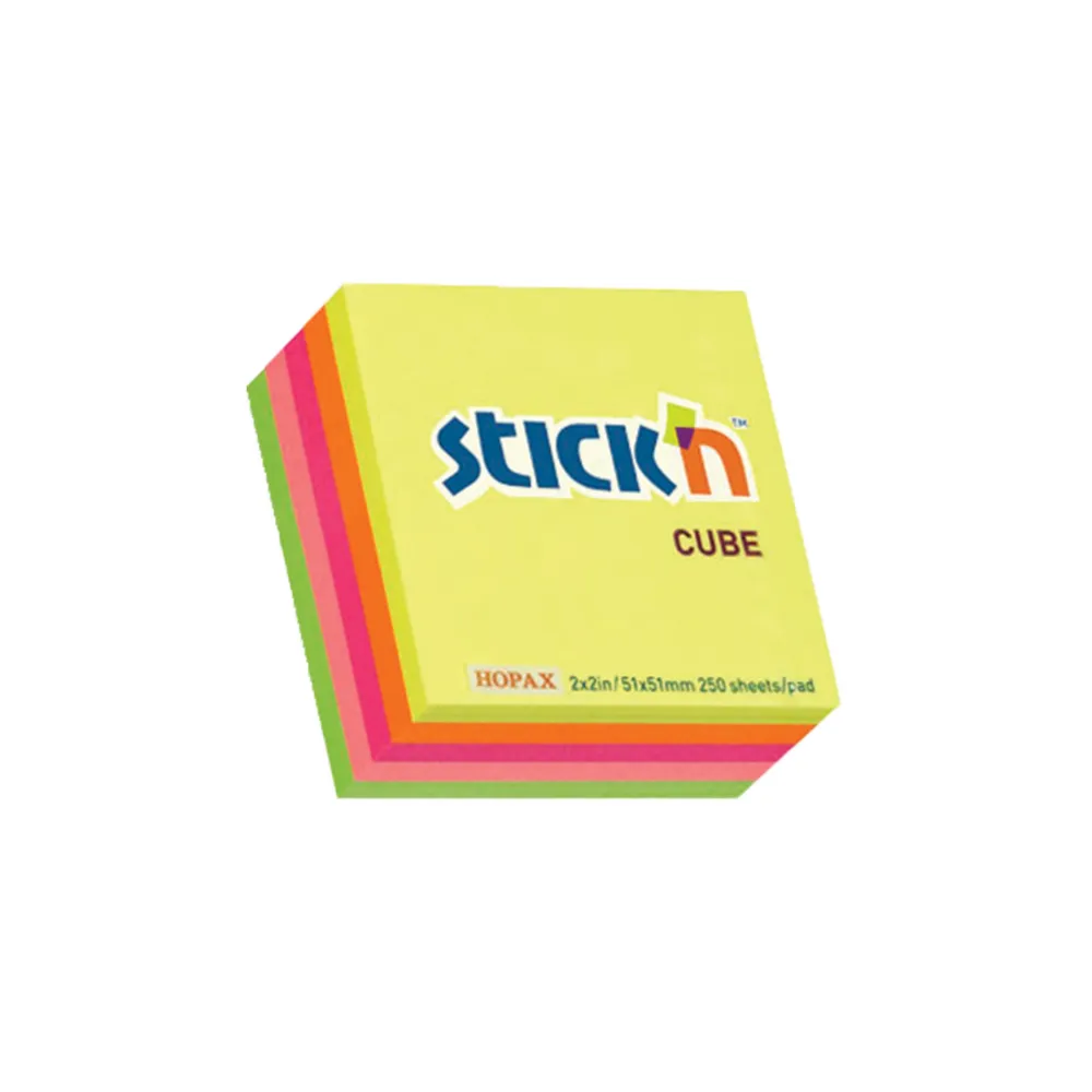 [4712759210123] Stick `n Note Cube 76x76 400`s + Free Index