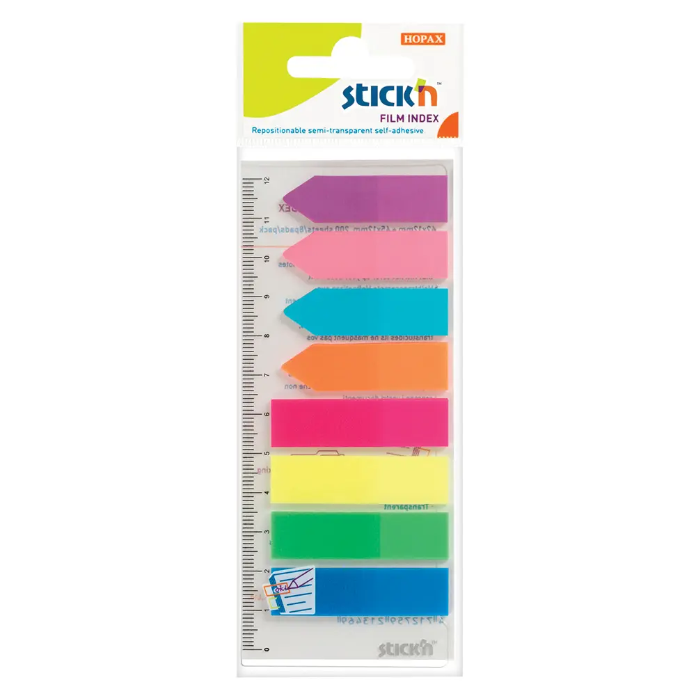 Film Index Tabs 45mmx12mm Asst 21346