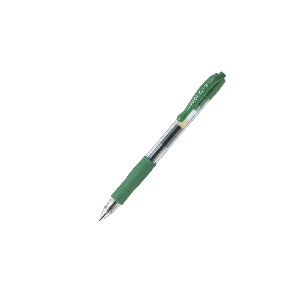 [4902505166532] Pen Gel BL-G2-5 Green - Pilot