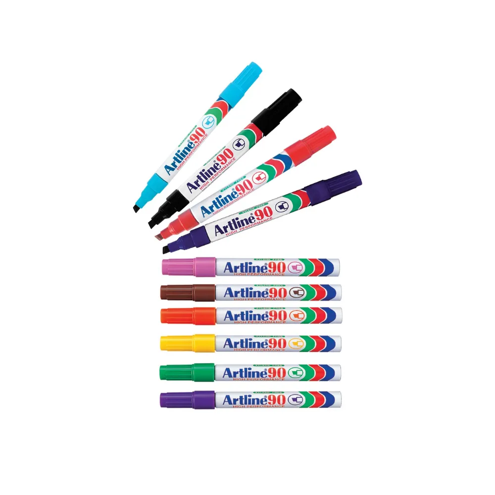 Marker Permanent 90 Purple Box 12`s - Artline