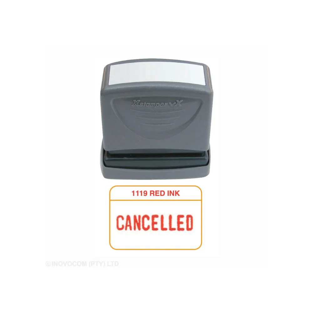 Stamp Cancelled 1119 - Xstamper