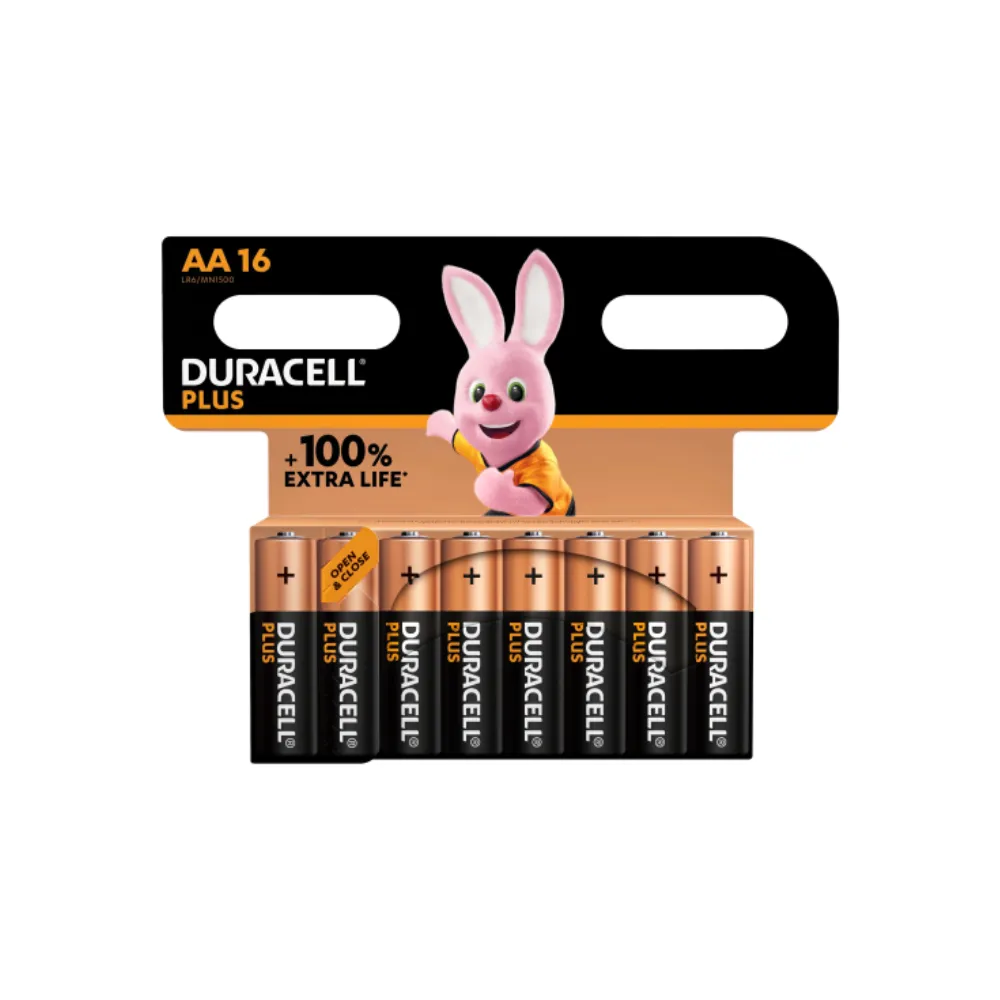 Duracell Plus AA 16`s