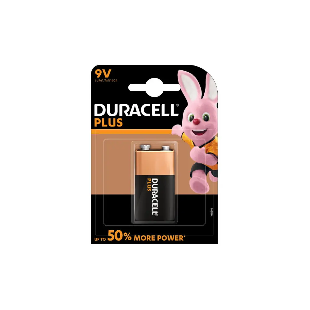 [5000394142190] Battery 9V - Duracell 