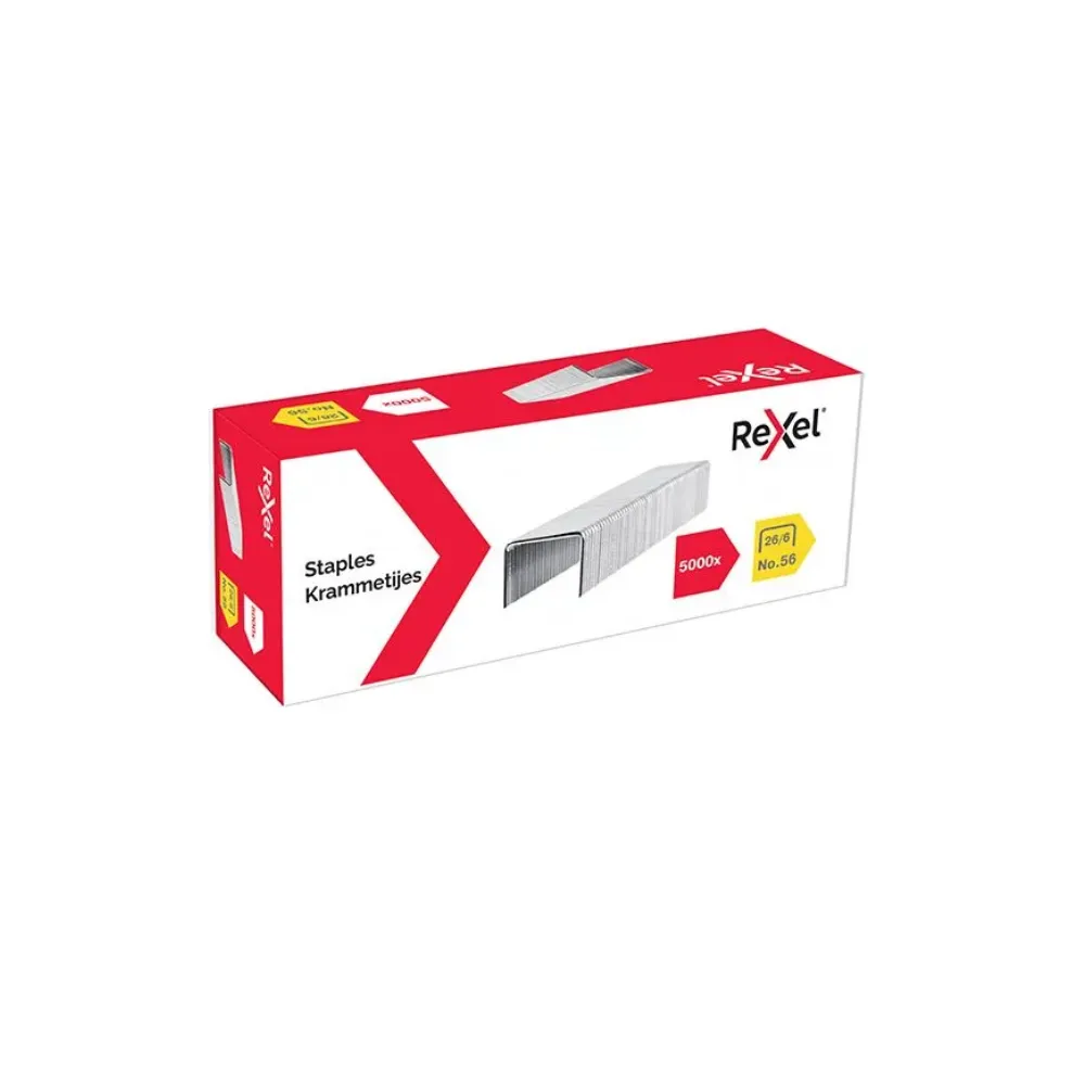 Staples 26/6 Rexel No.56 5000`s