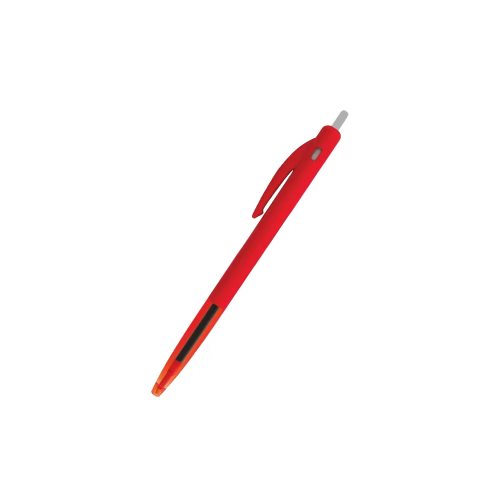 Pen Bic Clic Med Red Single