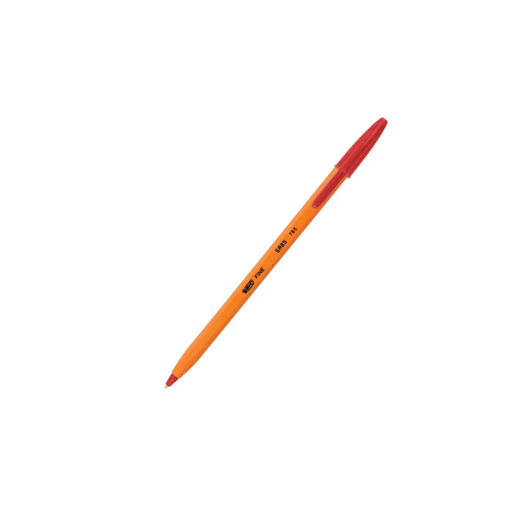 Pen Bic Orange Fine Red Single