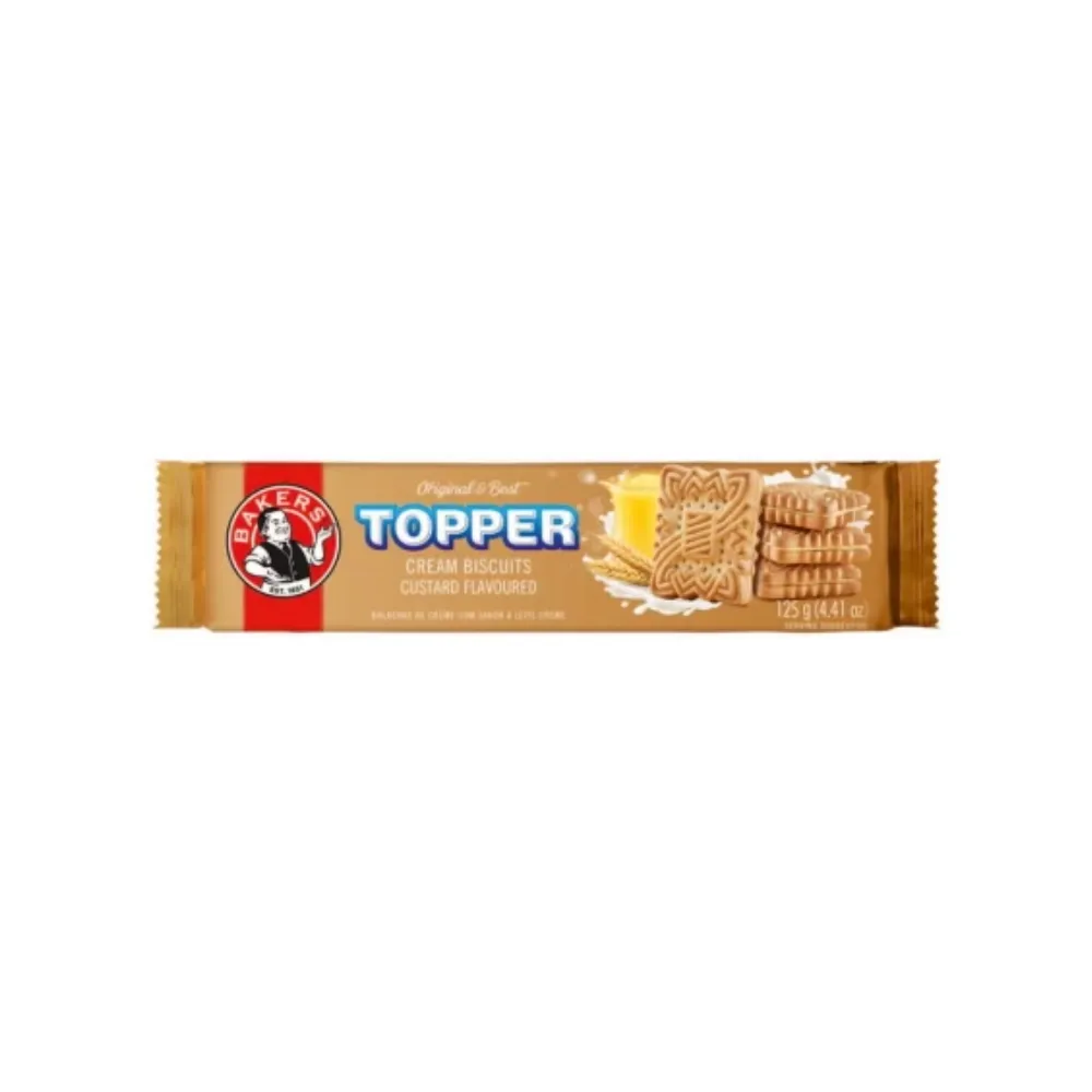Bakers Topper 125g Custard - Delete