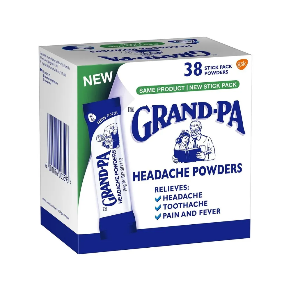 Grand-Pa Powder Headache 38`s