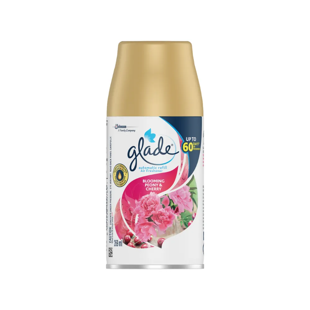 Glade A/Fresh 269ml Auto Peony & Cherry
