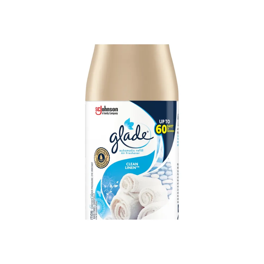 [6001298987916] Glade A/Fresh 269ml Auto Clean Linen