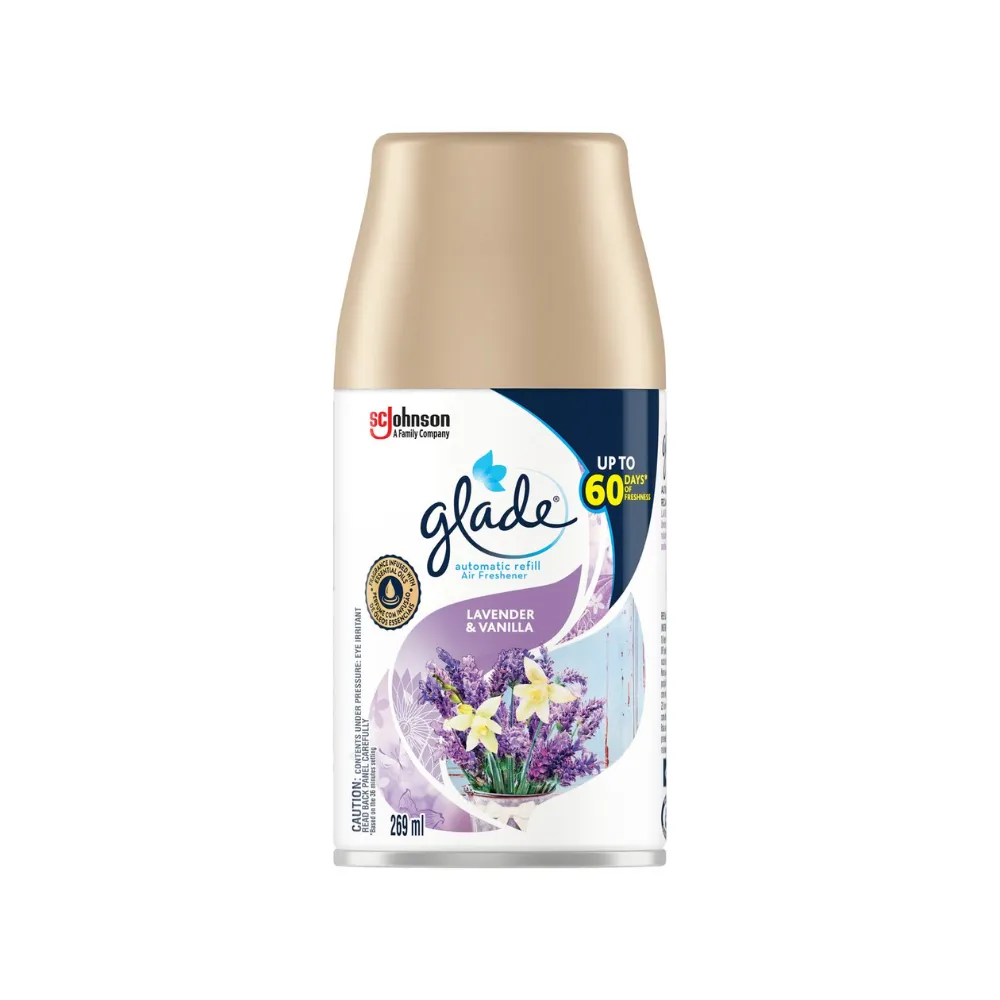 Glade A/Fresh 269ml Auto Lavender & Vanilla