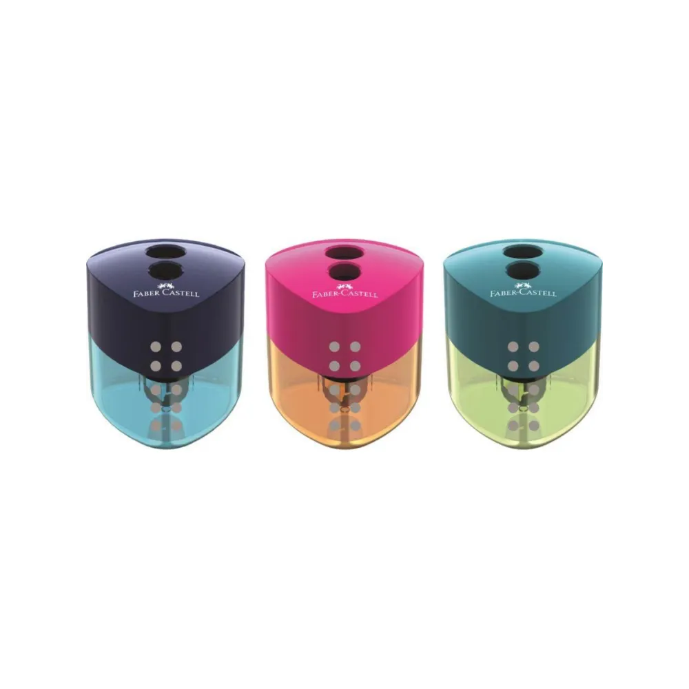 [6001373189174] Sharpener Double Hole Faber-Castell
