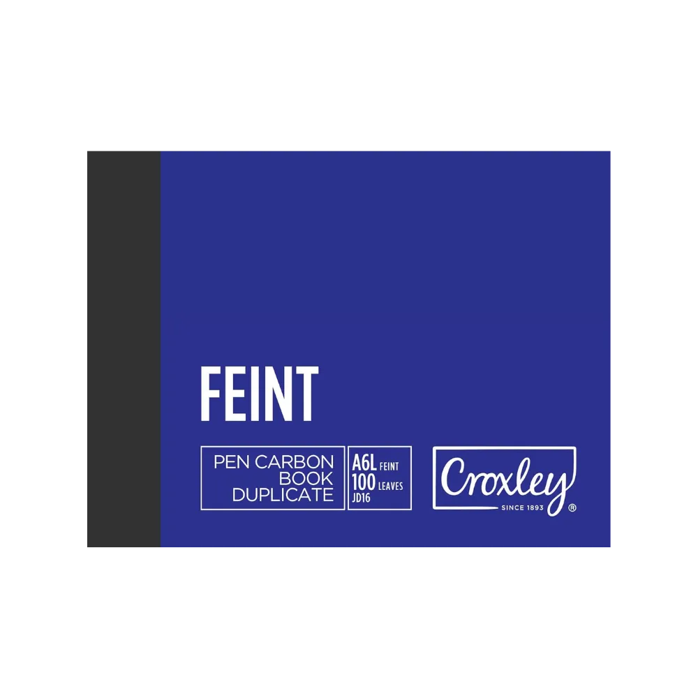 Book A6 L Feint Duplicate JD16 - Croxley 