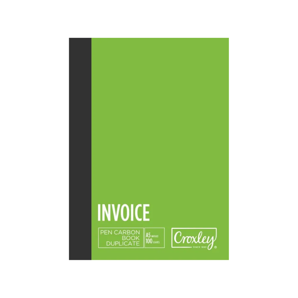 Book A5 Invoice Duplicate JD22BO - Croxley