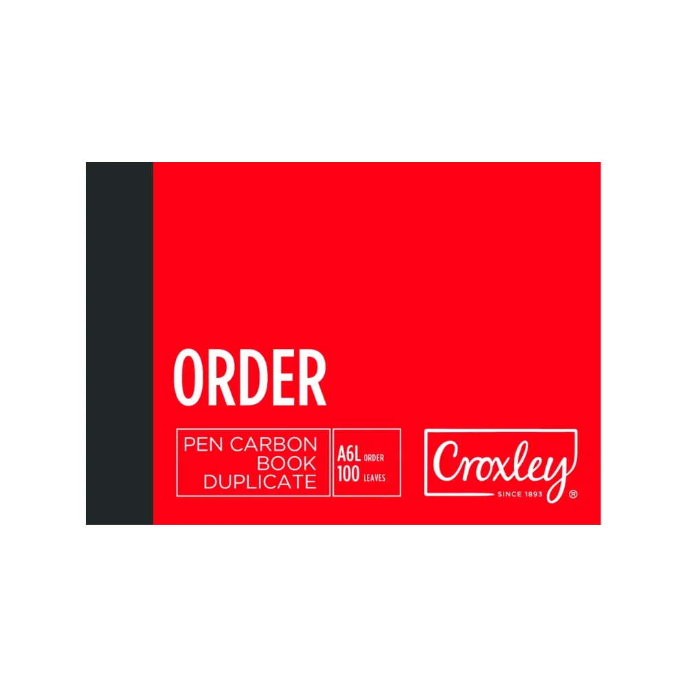 Book A6L Order Duplicate JD16PS - Croxley 