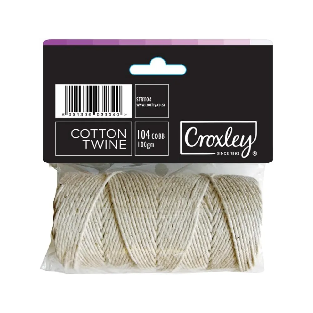 Cotton Twine 104/100g STR1104 - Croxley 