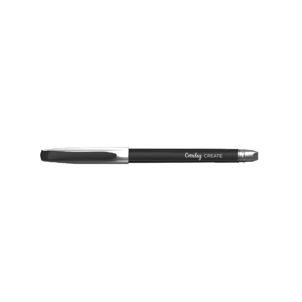 [6001396066810] Pen Create Oil Gel Pen Black 0.7mm - Croxley 