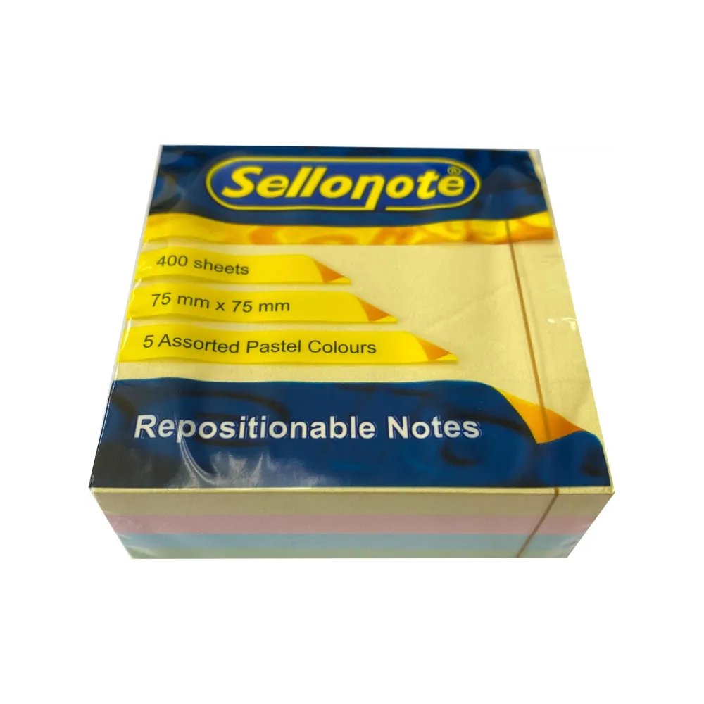 [6001396073665] Sello Note Neon Cube 75x75 400 Sht - Croxley 