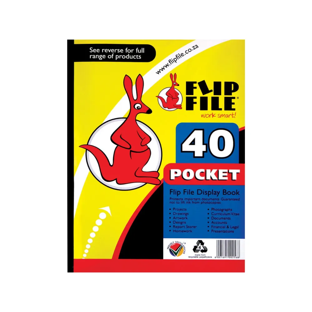Display book A4 Kangaroo 40p