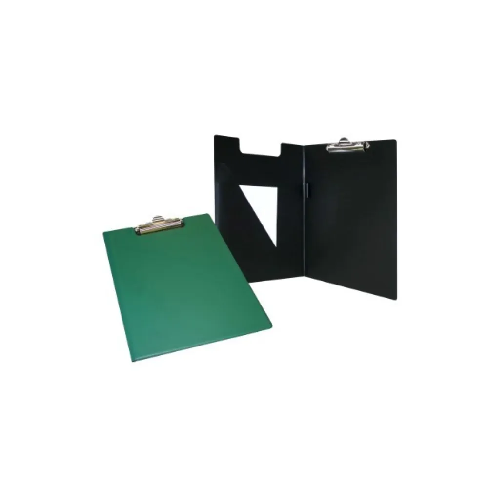 [6001830005306] Clipboard A4 Folding PVC green - Bantex 