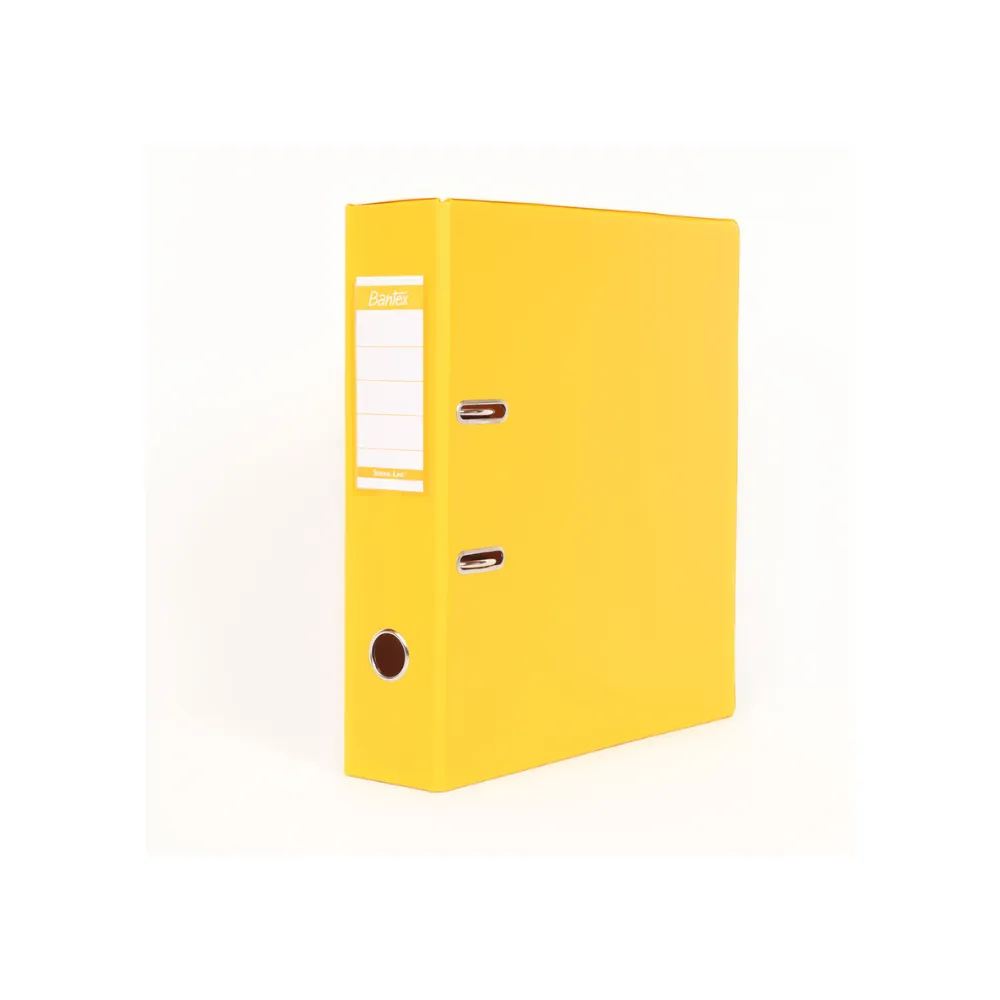 File Lever Arch Yellow 1450 70mm - Bantex