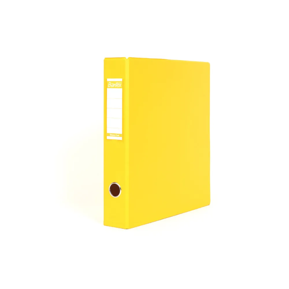 [6001830006112] File Lever Arch Yellow 1451 40mm - Bantex