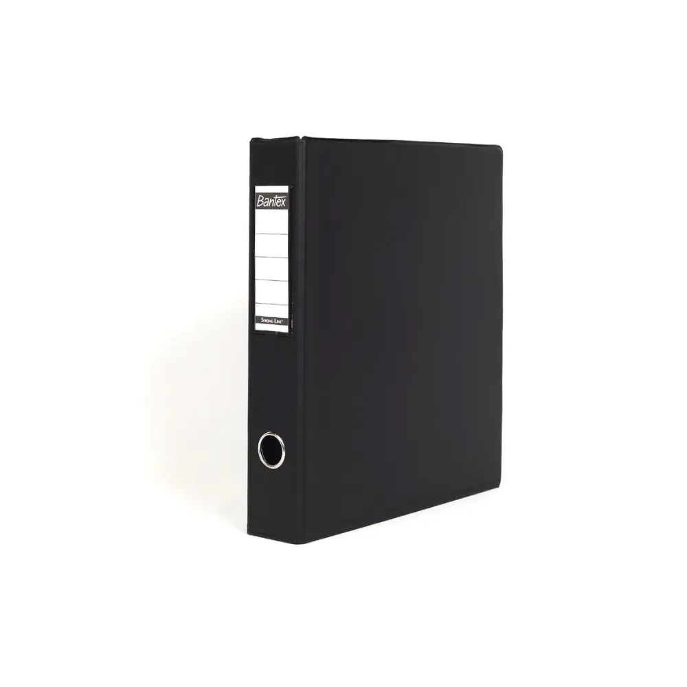 [6001830006136] File Lever Arch Black 1451 40mm - Bantex