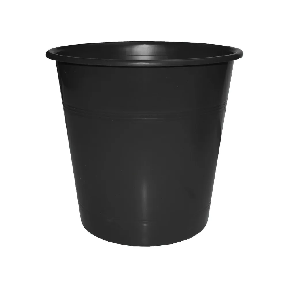 [6001830009014] Waste Paper Bin 10lt Black - Bantex