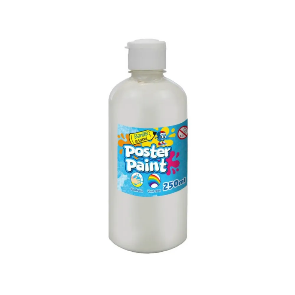 Poster Paint 250ml White - Bantex 
