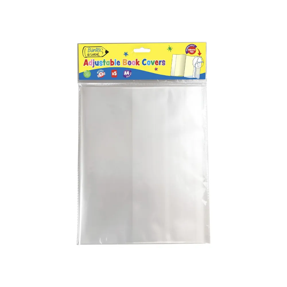 Book Cover Slip on A4 5`s - Bantex School