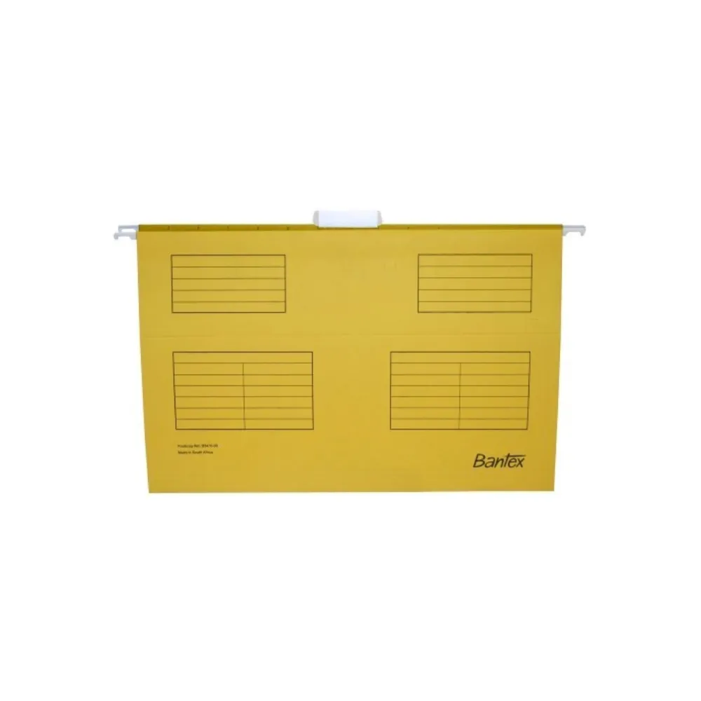 File Suspension 25`s Yellow 3470 - Bantex 