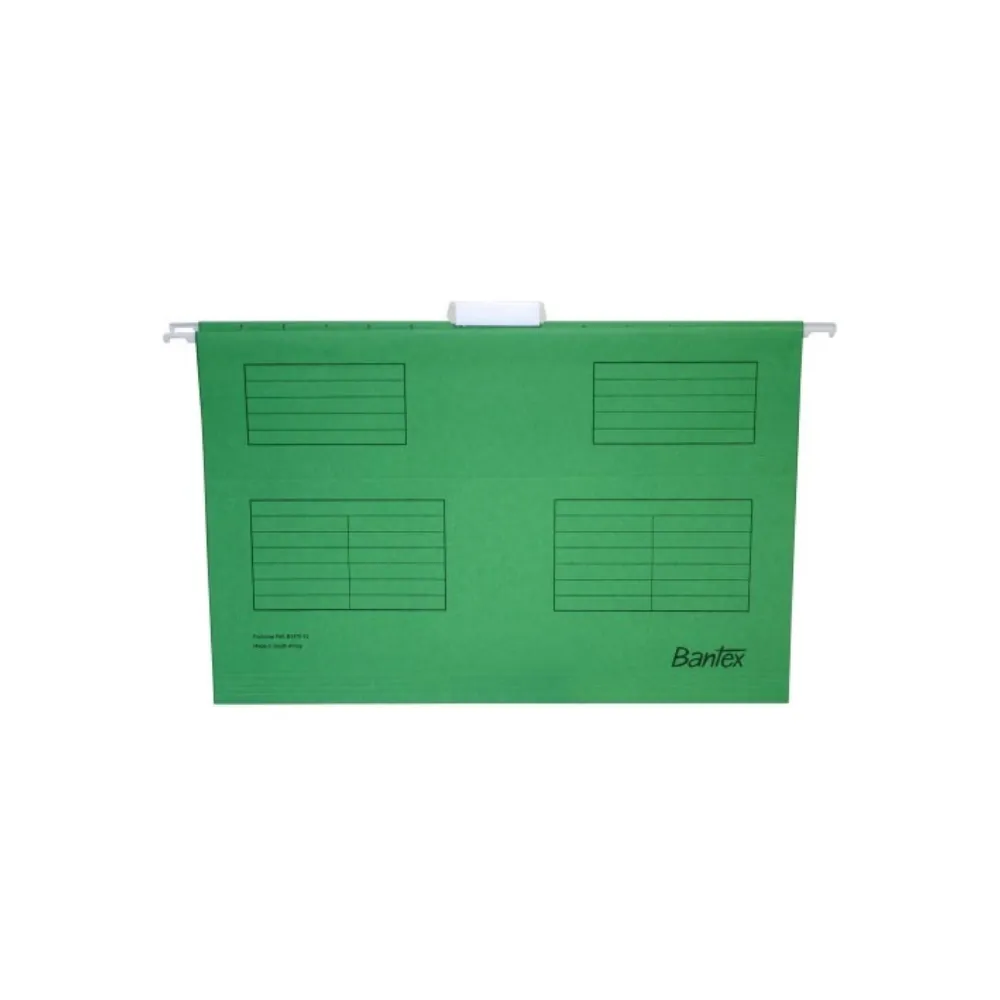 File Suspension 25`s Green 3470 - Bantex 