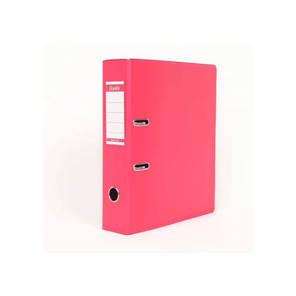 [6001830018535] File Lever Arch Pink 1450 70mm - Bantex