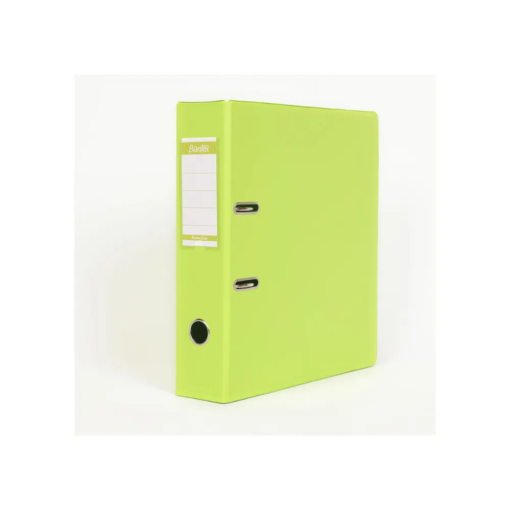 [6001830018559] File Lever Arch Lime Green 1450 70mm - Bantex 