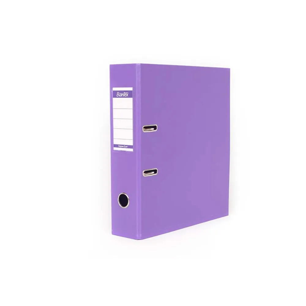 [6001830022068] File Lever Arch Lilac 1414 70mm - Bantex