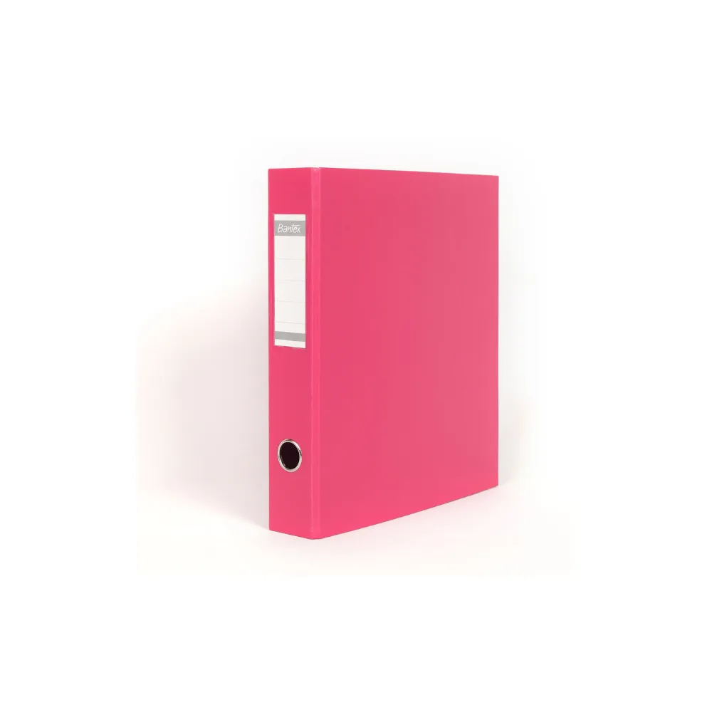 File Lever Arch 1415 Pink 40mm - Bantex